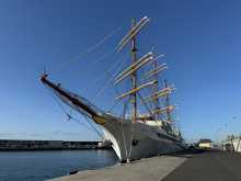 Sea Cloud Spirit im Hafen