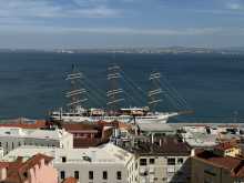 Sea Cloud Spirit in Lissabon
