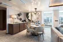 Master Suite (© Silversea Cruises Ltd.)