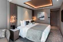 Signature Suite Schlafzimmer (© Silversea Cruises Ltd.)