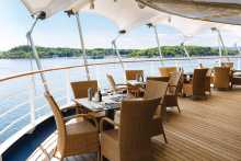 Außenbereich La Terrazza Buffetrestaurant (© Silversea Cruises Ltd.)