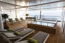 Spa Außenbereich (© Silversea Cruises Ltd.)