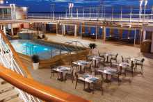 The Grill Außendeck (© Silversea Cruises Ltd.)