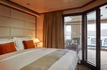 Medallion Suite Schlafzimmer (© Silversea Cruises Ltd.)