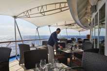 La Terrazza Buffetrestaurant Außenbereich (© Silversea Cruises Ltd.)