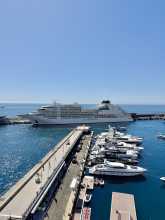 Seabourn Ovation im Hafen von Monte Carlo / Monaco